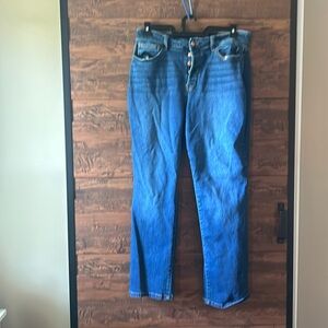 Judy Blue non distressed button fly jeans